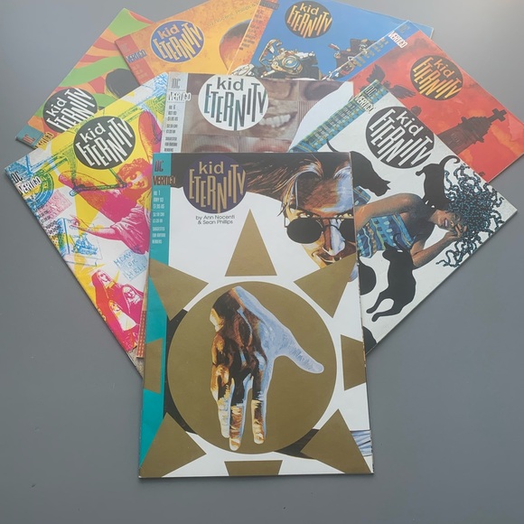 (C2) Kid Eternity (1993) Vertigo Half Set - Picture 6 of 8